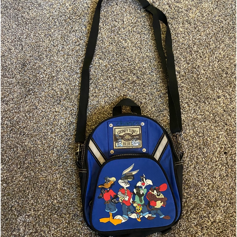 Vintage 1997 Looney Tunes Blues Bag